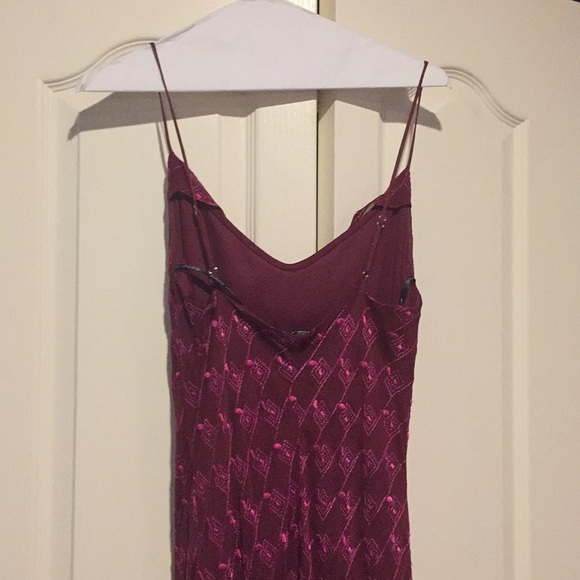 Purple Betsey Johnson maxi dress. - Picture 4 of 5